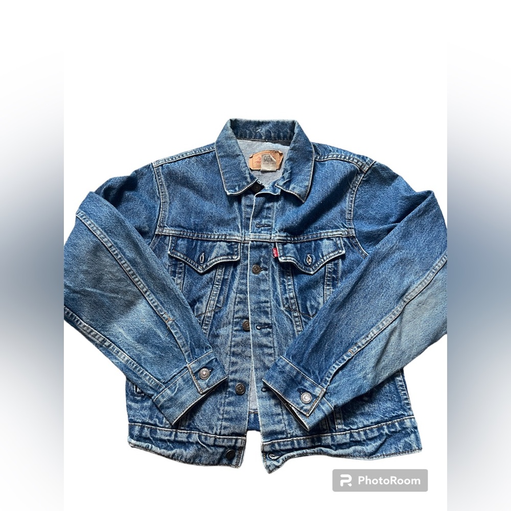 Kids vintage Levi Jean jacket size 20